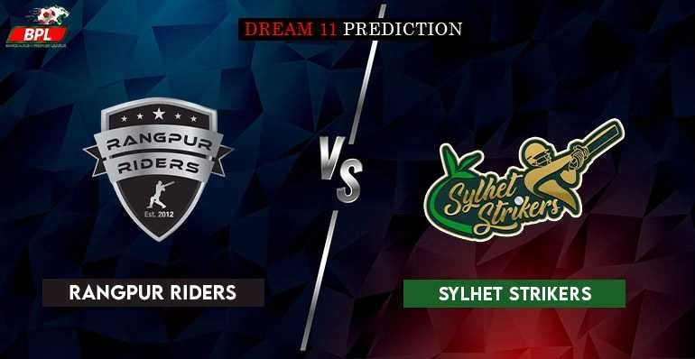 Rangpur Riders vs Sylhet Strikers, Match 25, Dream 11 Prediction, Fantasy Cricket
